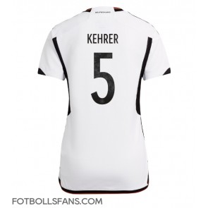 Tyskland Thilo Kehrer #5 Replika Hemmatröja Damer VM 2022 Kortärmad